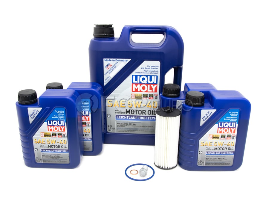 Mercedes Oil Change Kit 5W-40 - Liqui Moly 1761800800