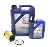 Porsche Engine Oil Change Kit (5W-40) - Liqui Moly 718OILKIT2