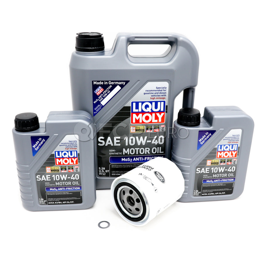 Land Rover Oil Change Kit 10W-40 - Liqui Moly ERR3340KT