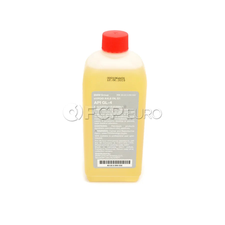 BMW G1 Hypoid Differential Fluid (500mL) - Genuine BMW 83222295532 - 0