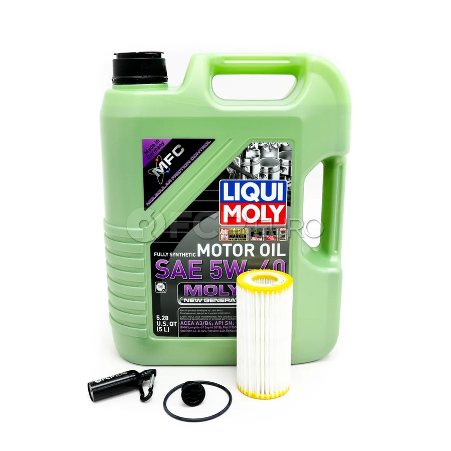 Audi Engine Oil Change Kit - Liqui Moly 06L115562KT4