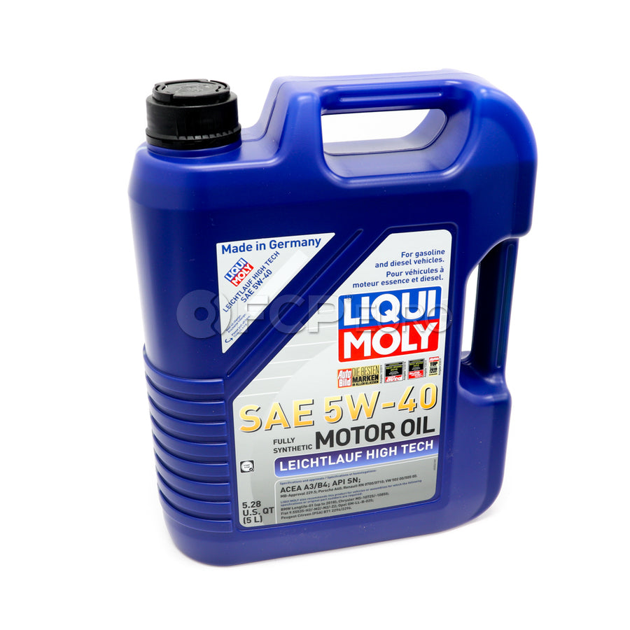 Audi Engine Oil Change Kit - Liqui Moly 079198405DKT5