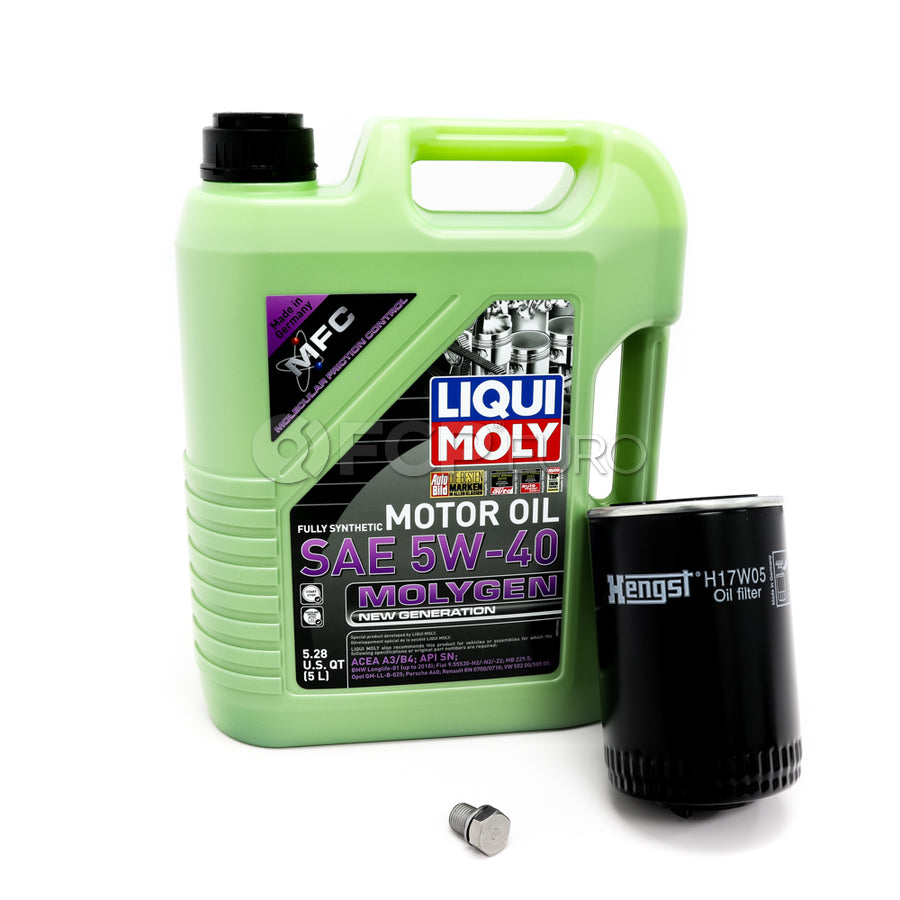 Audi Engine Oil Change Kit - Liqui Moly 068115561BKT6