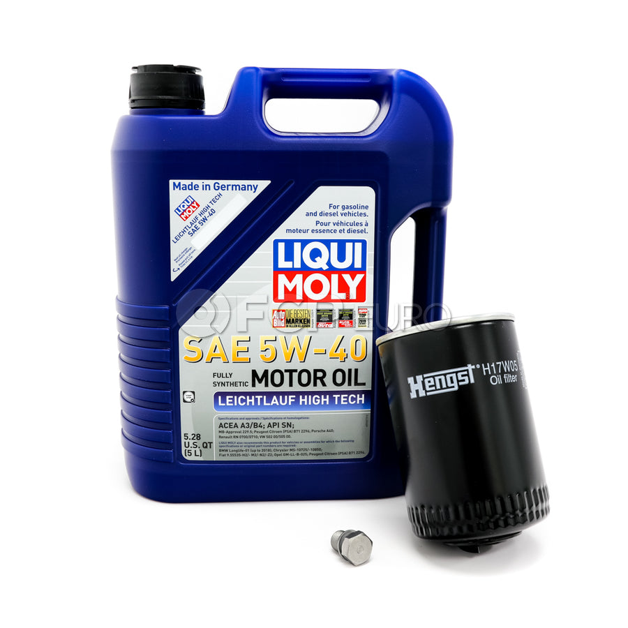 Audi Engine Oil Change Kit - Liqui Moly 068115561BKT5