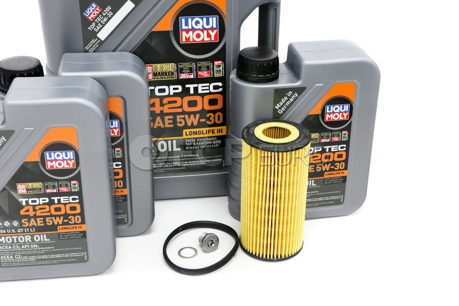 Audi Engine Oil Change Kit - Liqui Moly 06D115562KT5