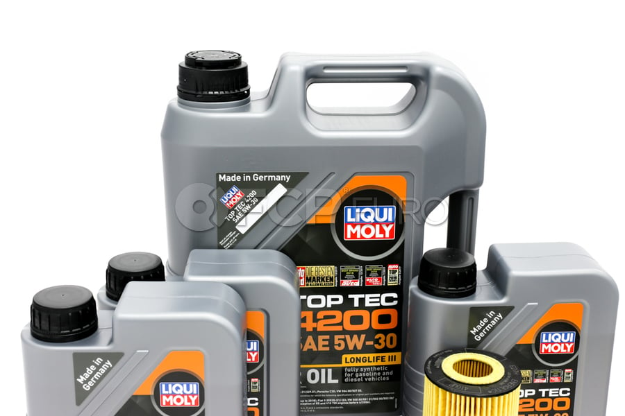 Audi Engine Oil Change Kit - Liqui Moly 06D115562KT5