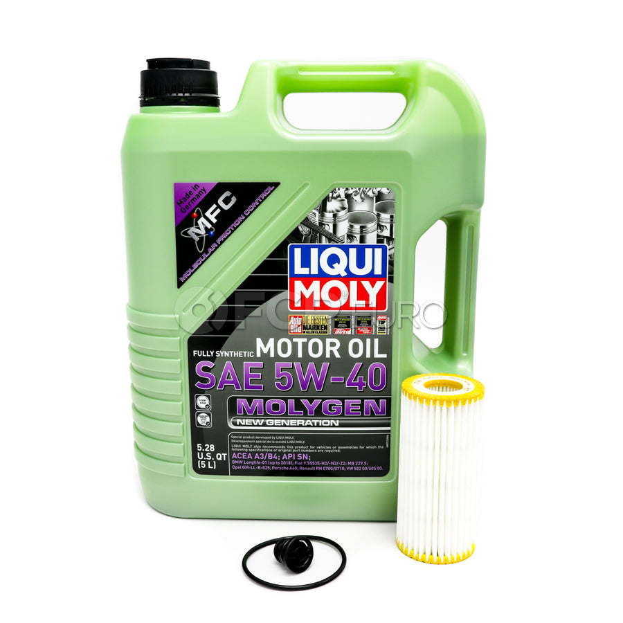 Audi Engine Oil Change Kit - Liqui Moly 06L115562BKT2