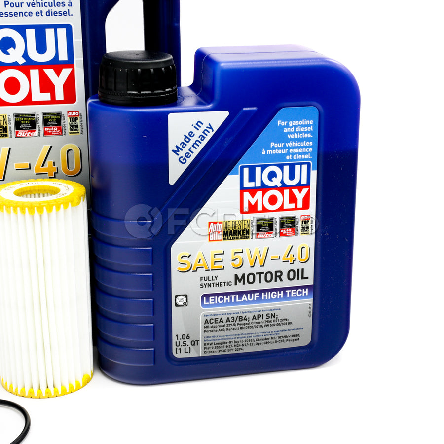 Audi Engine Oil Change Kit - Liqui Moly 06L115562BKT4