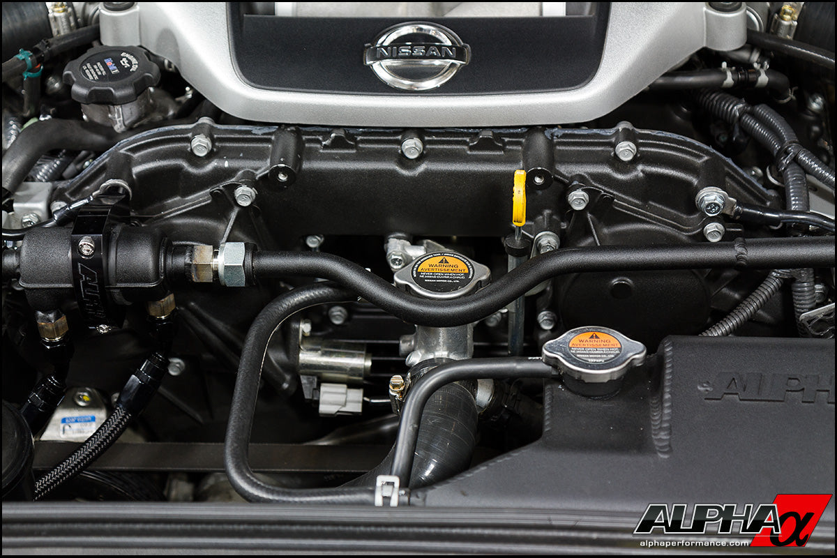 Alpha Performance R35 GT-R Fuel Cooler