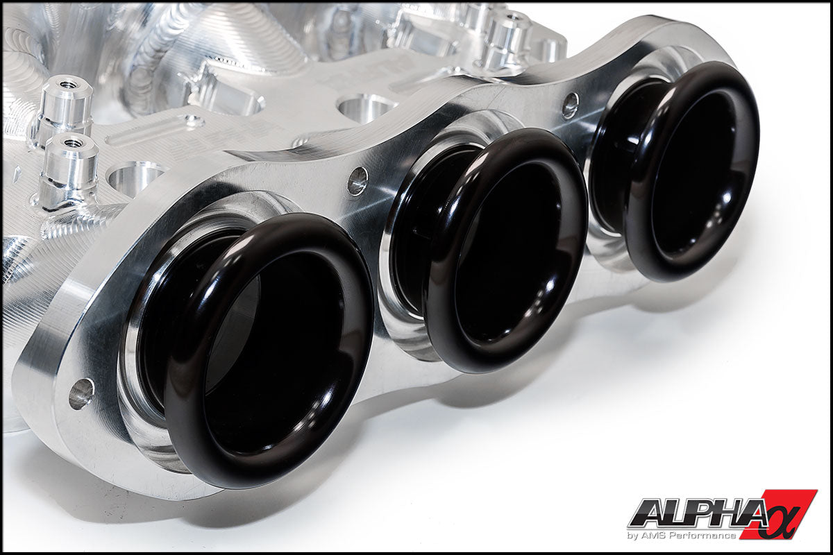 ALPHA PERFORMANCE 18 INJECTOR R35 GT-R CARBON FIBER INTAKE MANIFOLD