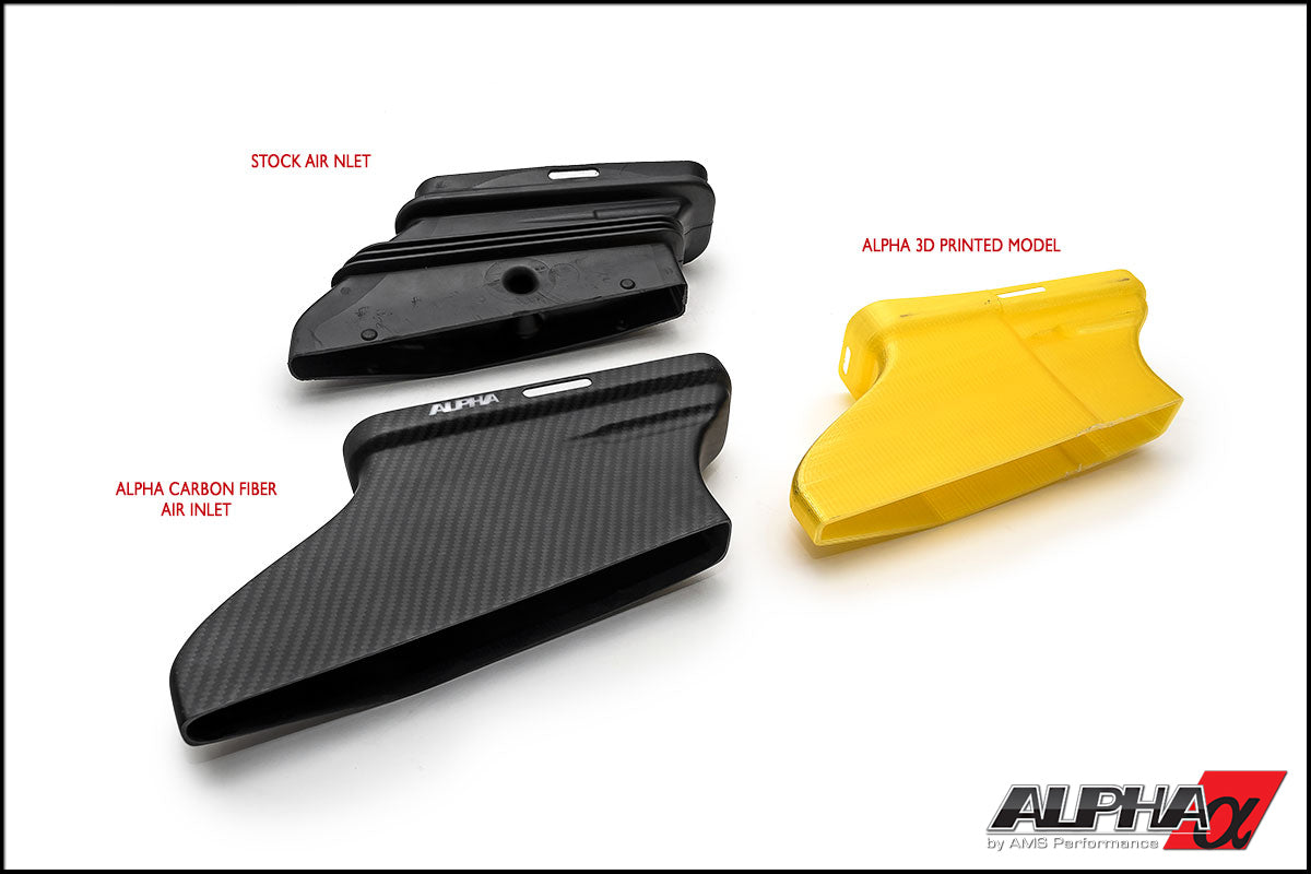 Alpha Performance Mercedes-Benz 2.0L M133 AMG Carbon Fiber Cold Air Inlet Duct & Air Box Lid - 0