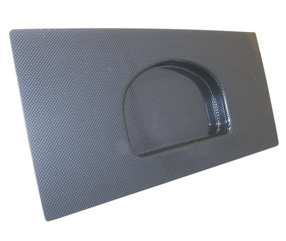 RACEPAK MOUNT PANEL IQ3 CARBON FIBER