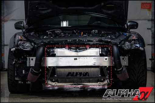 Alpha Performance R35 GT-R Race Front Mount Intercooler Upgrade