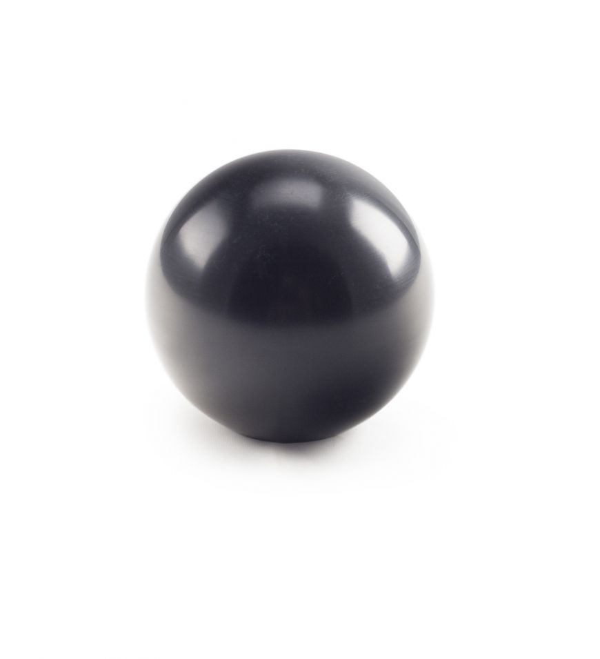 WRC Style Round Knob Black 6mt - 0