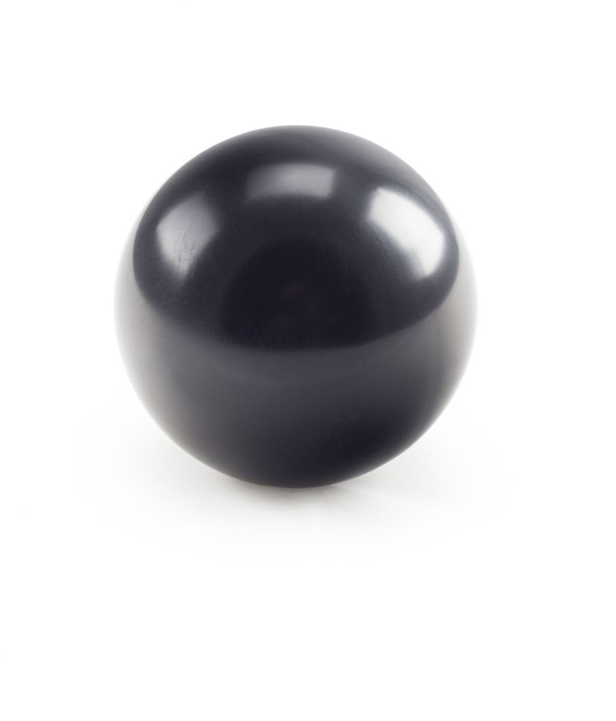 WRC Style Round Knob Black 6mt