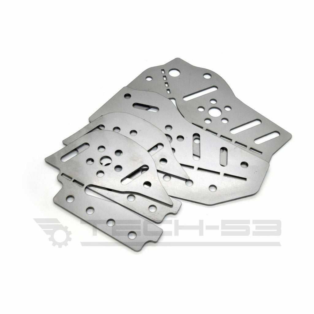 Tech-53 BMW E36 Subframe Reinforcement Plates (Wide Style) | E36RFMTPLATE