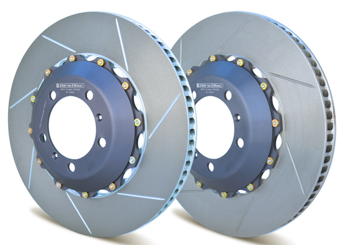 Girodisc Front 2pc Floating Rotors for Porsche 991 GT3