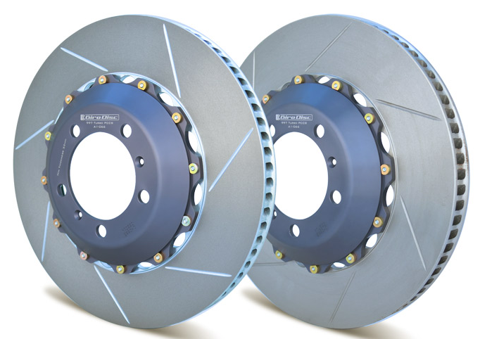 Girodisc Rear 2pc Floating Rotors for Porsche 991 GT3