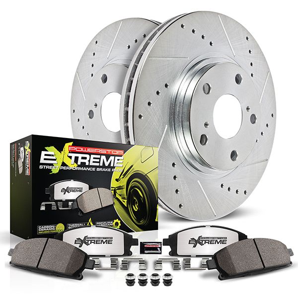 Power Stop 18-20 Kia Stinger Front Z23 Evolution Brake Kit