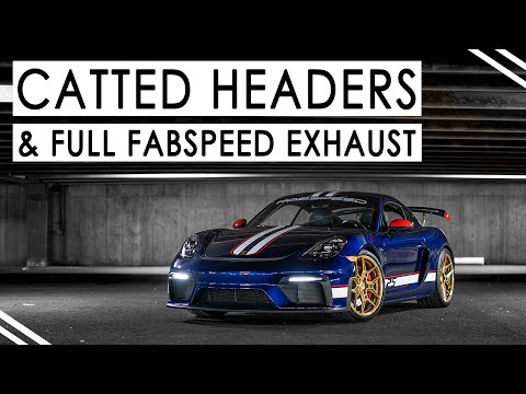 Fabspeed 718 GT4 / GTS / Spyder 4.0liter engine to - GT4RS Conversion Package (2020+)-12