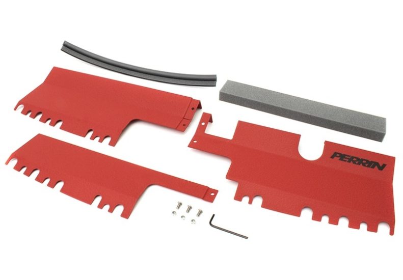 Radiator Shroud 15-19 WRX/STI Red