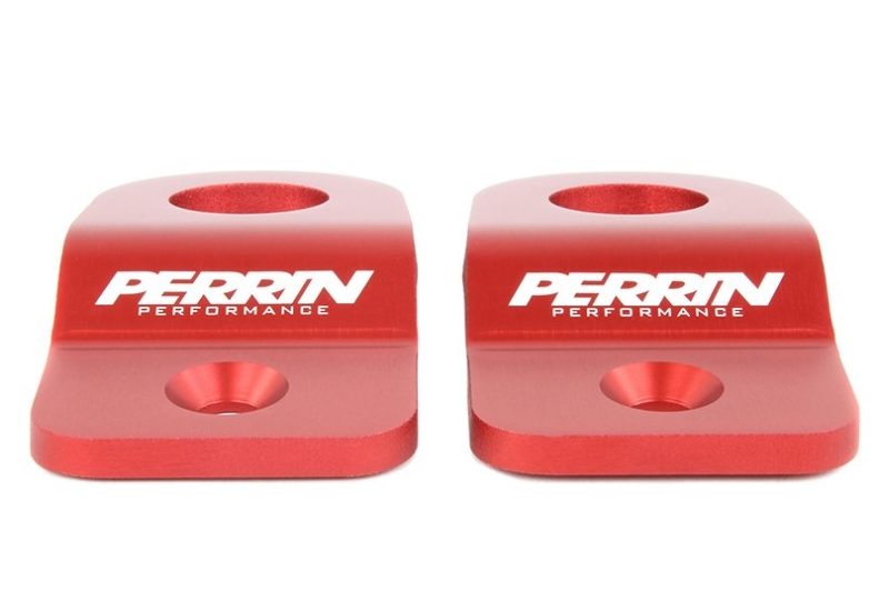 Upper Radiator Bracket Set Red 2008-2019 WRX/STI