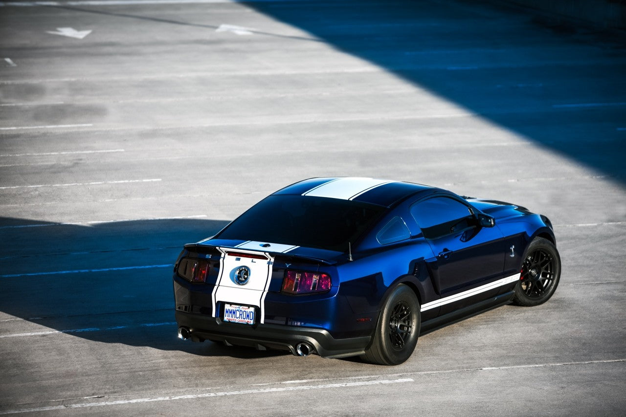 AWE Touring Edition Axle-back Exhaust for the S197 Ford Mustang GT - Chrome Silver Tips