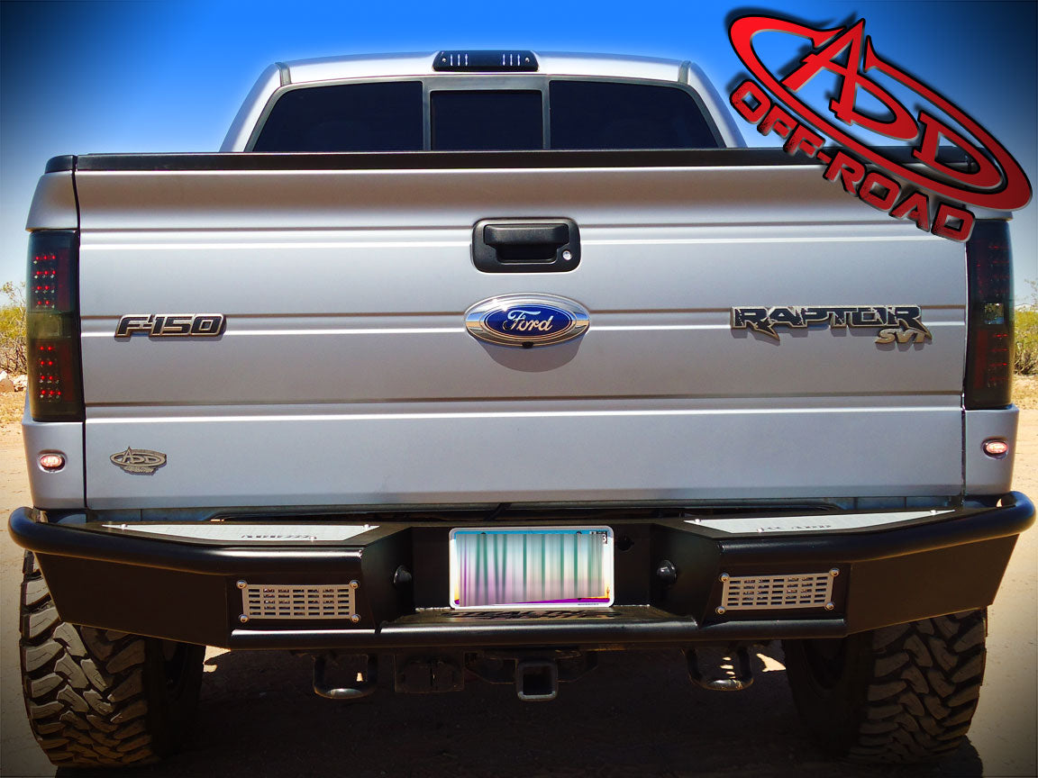 2009 - 2014 Ford F-150/Raptor Stealth Fighter Rear Bumper