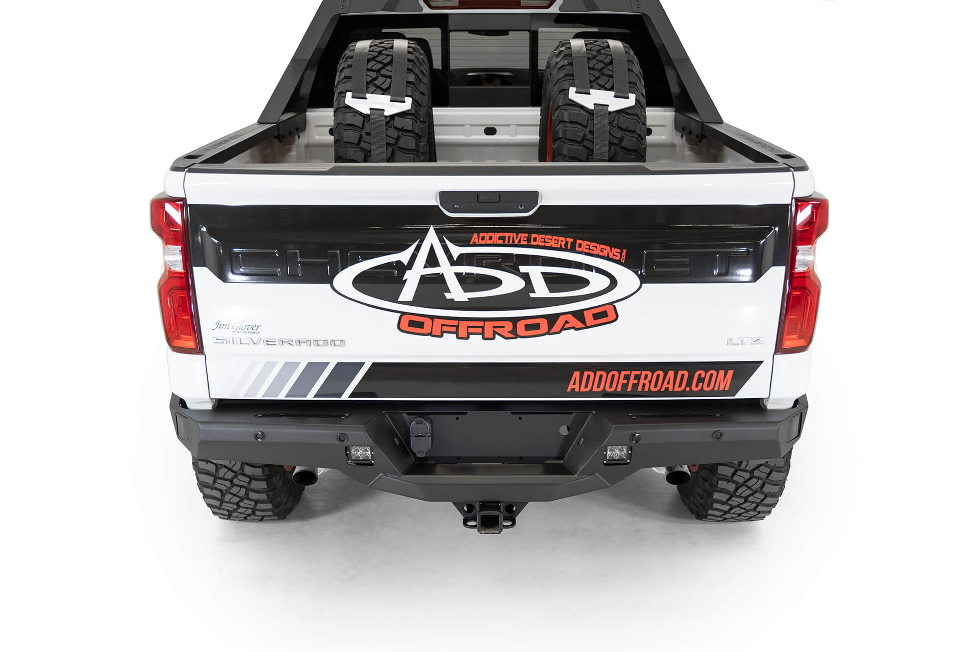 Addictive Desert Designs 2019-2020 Chevrolet Silverado 1500 Stealth Rear Bumper