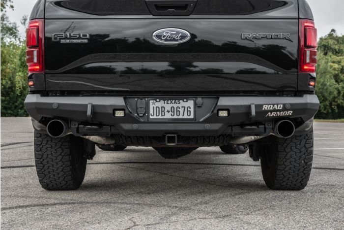 Road Armor 17-20 Ford Raptor Stealth Rear Non-Winch Bumper - Tex Blk - 0