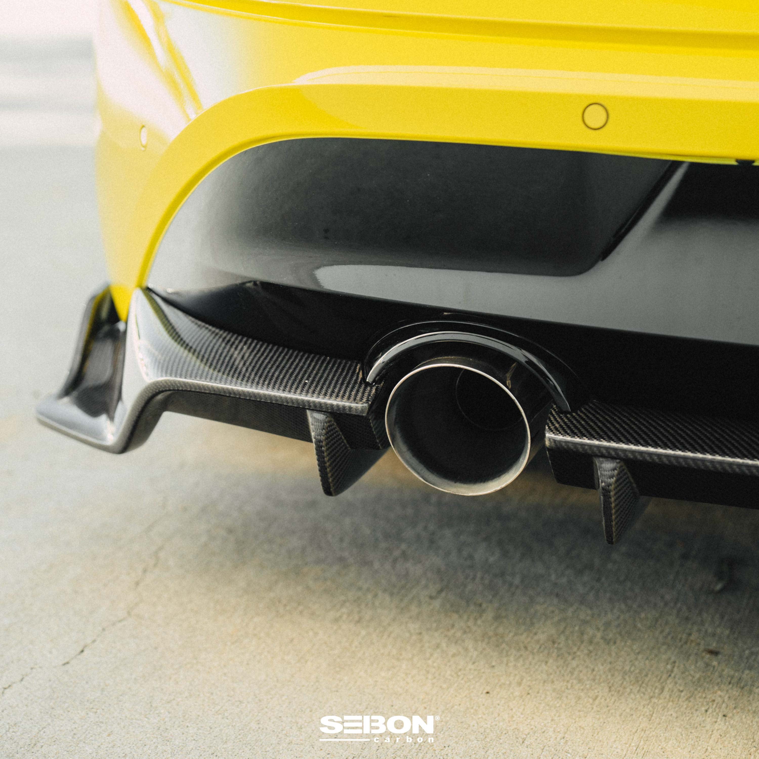 MB-Style Carbon Fiber Rear Diffuser For 2023-2024 Nissan Z