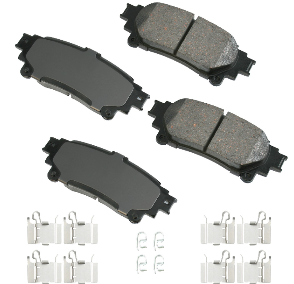 AKEBONO Pro-ACT Ultra-Premium Ceramic Brake Pads Rear Lexus