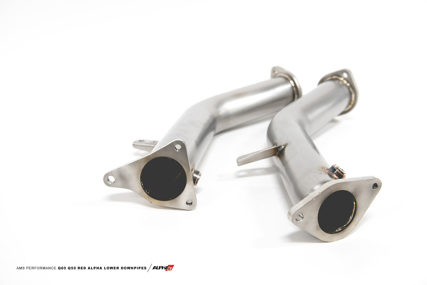 AMS PERFORMANCE VR30DDTT RACE LOWER DOWNPIPES