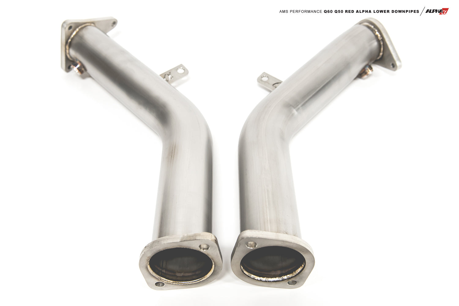 AMS PERFORMANCE VR30DDTT RACE LOWER DOWNPIPES