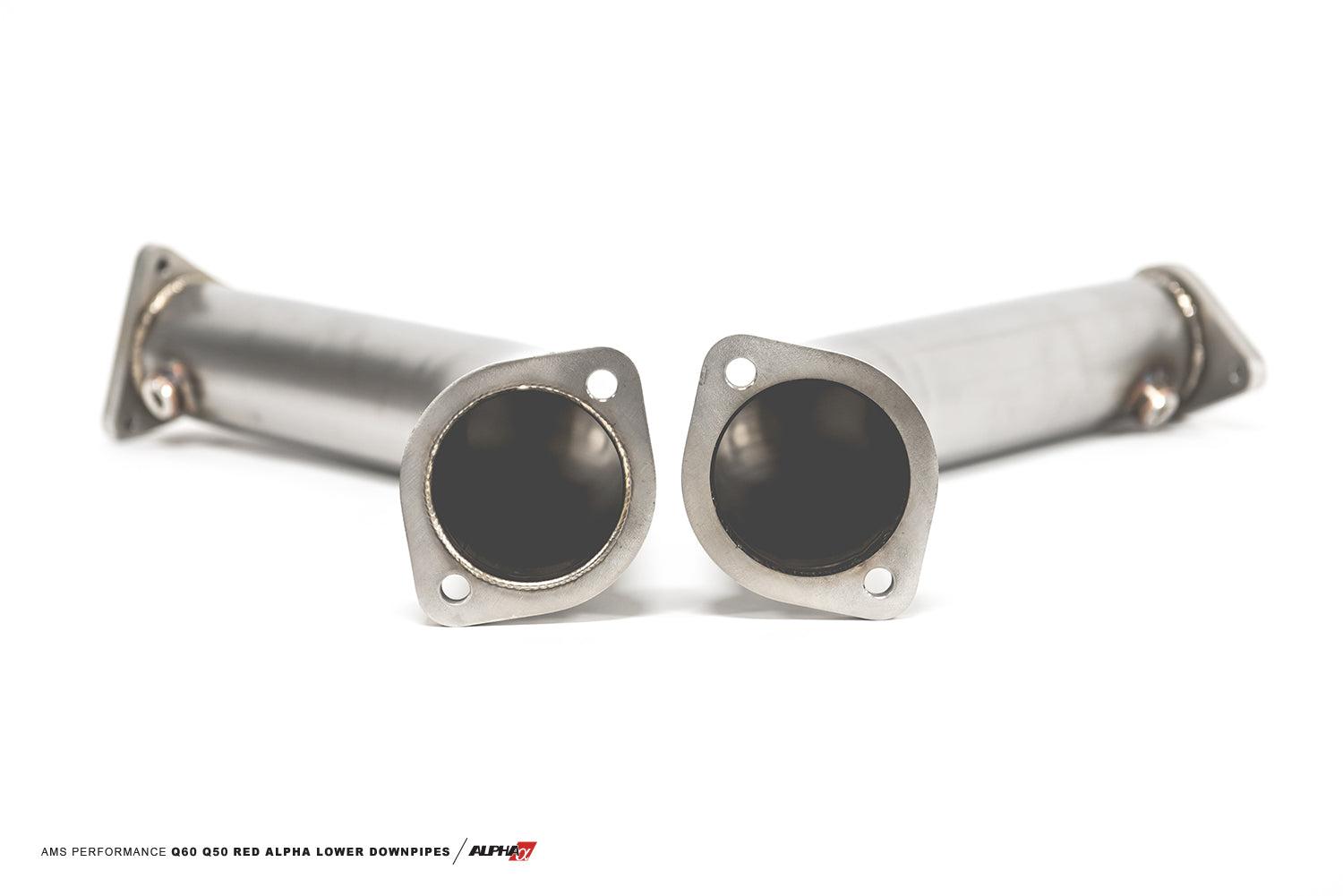 AMS PERFORMANCE VR30DDTT RACE LOWER DOWNPIPES