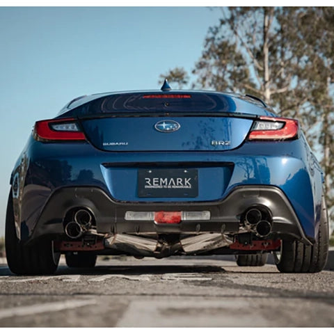 Remark Sports Touring Quad-Exhaust System | 2022+ Subaru BRZ/Toyota GR86 and 2013-2021 Subaru BRZ/Scion FR-S/Toyota 86