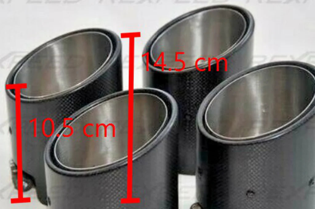 Rexpeed Nissan R35 GTR Carbon Exhaust Tips (N27)