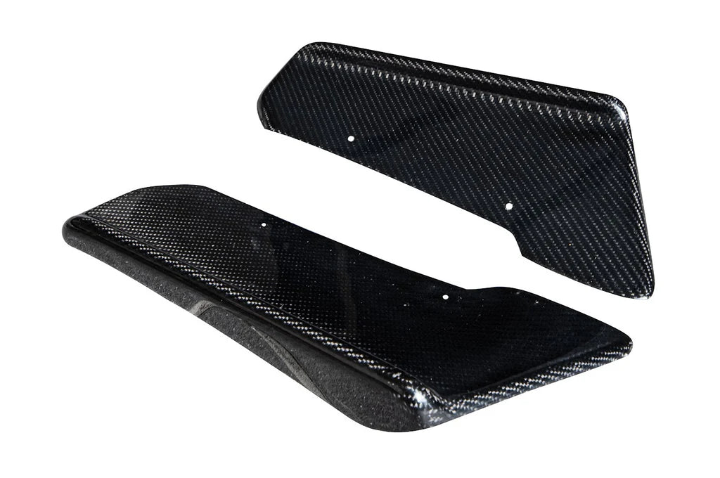 Rexpeed Nissan R35 GTR Carbon Fiber Rear Bumper Extensions (N30)