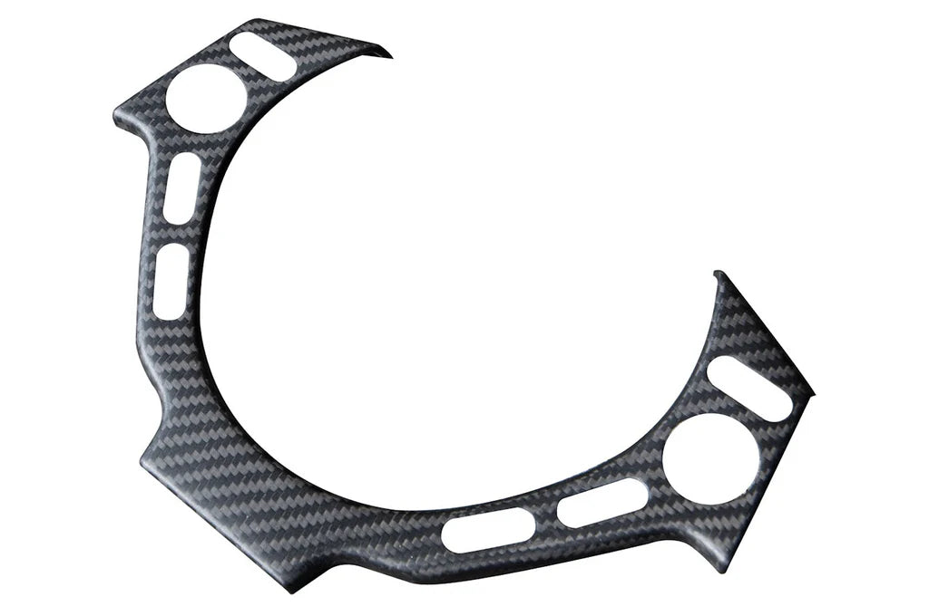 Rexpeed Nissan R35 GTR Carbon Steering Wheel Cover (N33/N34) - 0