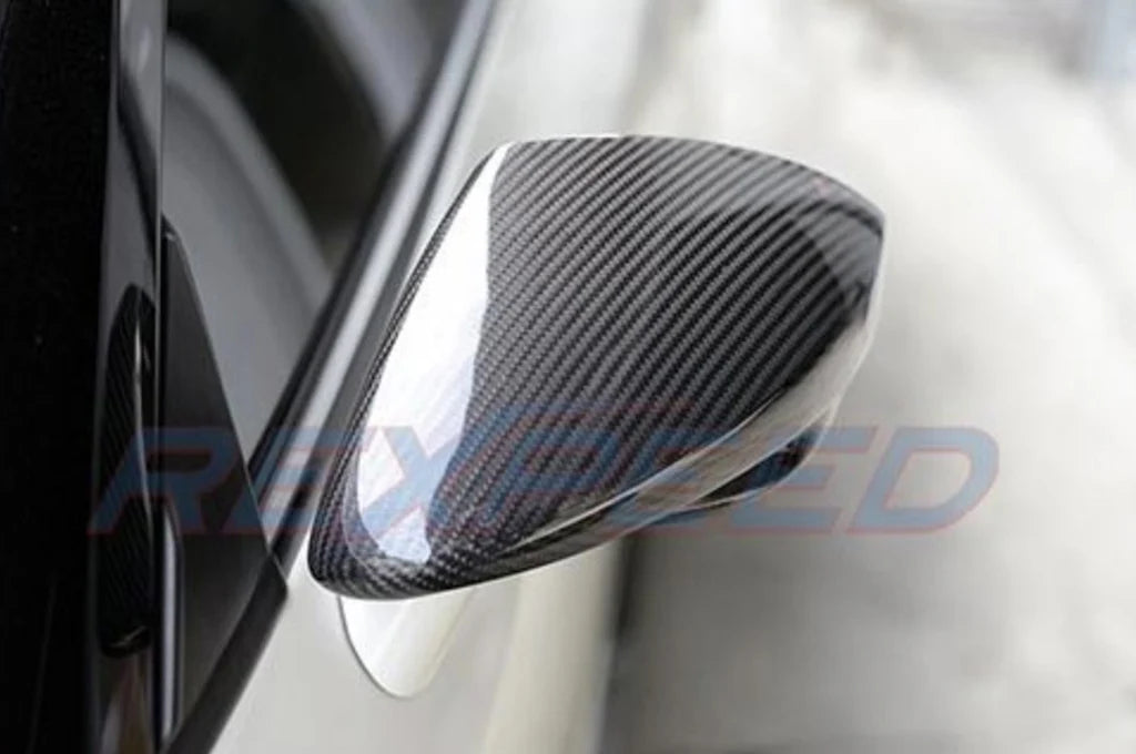 Rexpeed Nissan R35 GTR M-Style Carbon Mirror Covers (N36/N37) - 0