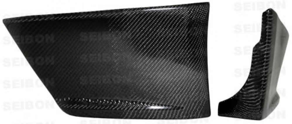 Seibon 08-09 Mitsubishi Evo X OEM style Carbon Fiber Rear Lip - 0