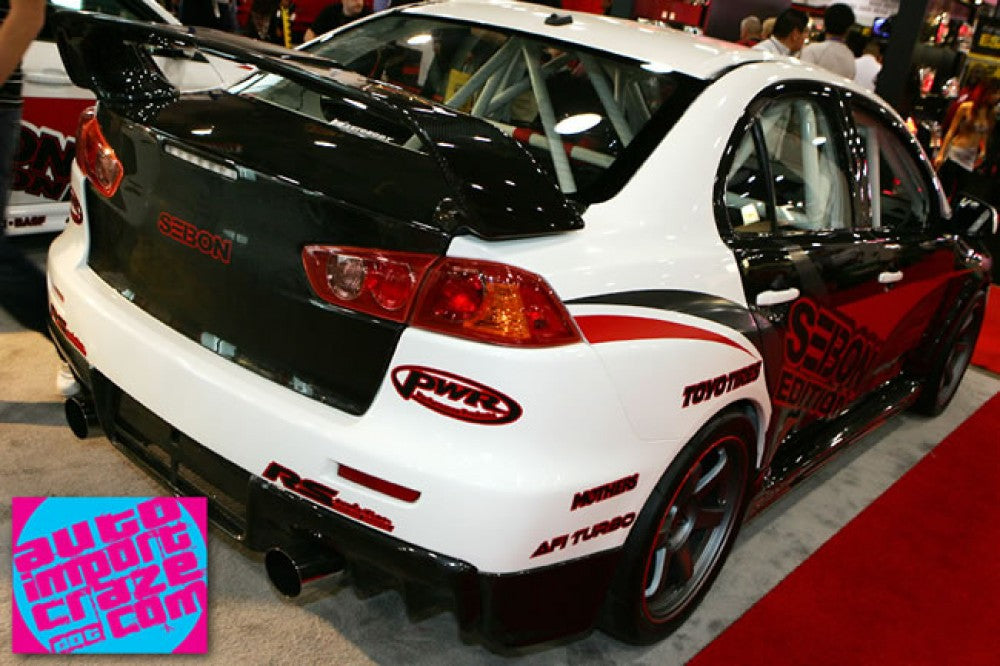 OEM-Style Carbon Fiber Rear Spoiler For 2008-2015 Mitsubishi Lancer EVO X