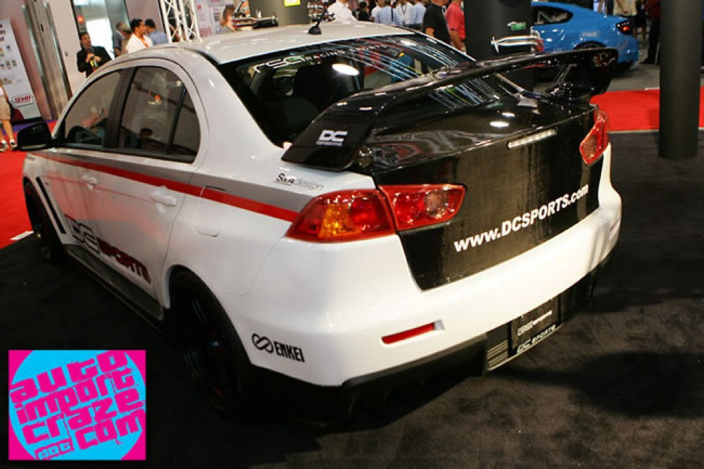 OEM-Style Carbon Fiber Rear Spoiler For 2008-2015 Mitsubishi Lancer EVO X