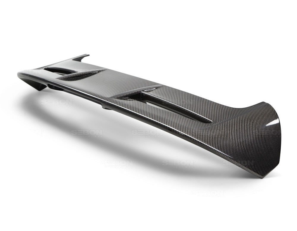 Seibon 11-15 Ford Fiesta (Hatchback) ST-Style Carbon Fiber Rear Spoiler - 0