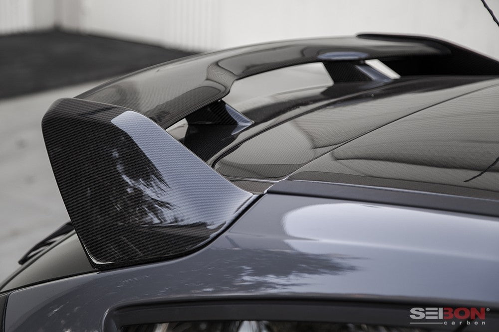 CARBON FIBER REAR SPOILER FOR 2015-2018 FORD FOCUS HATCHBACK