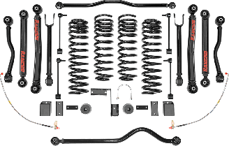 Rancho 07-17 Jeep Wrangler Fr and R Short Arm Suspension System - Master Part Number