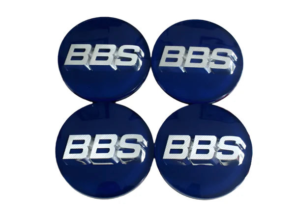 BBS Center Cap 70mm Blue/Silver - 3D (Set Of 4) | HW58071015.4