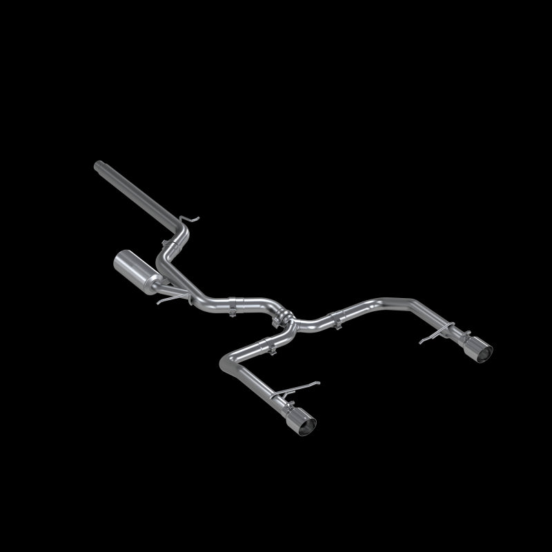 MBRP PRO Series Volkswagen 3" Cat-Back, Dual Rear Exit Exhaust System