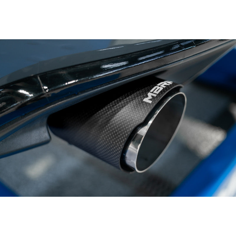 MBRP 19-21 VW Jetta GLI T304 SS 3in Cat-Back Dual Split Rear Exit Exhaust - Carbon Fiber Tips