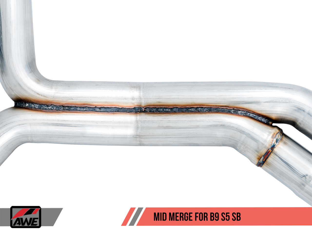 AWE Tuning Audi B9 S5 Sportback Touring Edition Exhaust - Non-Resonated (Black 90mm Tips)